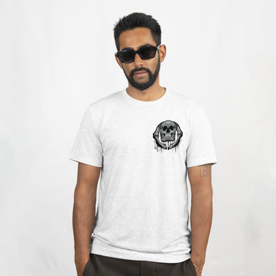 Drip Skull Crest Tee